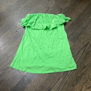 Green Lilly Pulitzer tube top